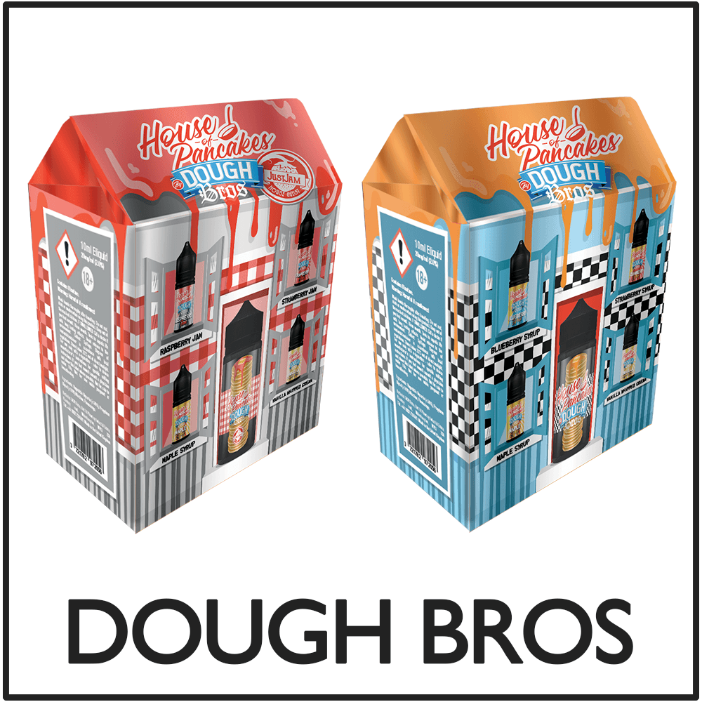 Dough Bros 100ml Shortfill E-Liquids  Lincolnshire Vapours