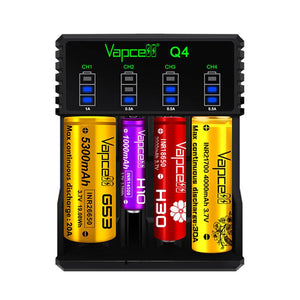 Vapcell Q4 Battery Charger | Lincolnshire Vapours