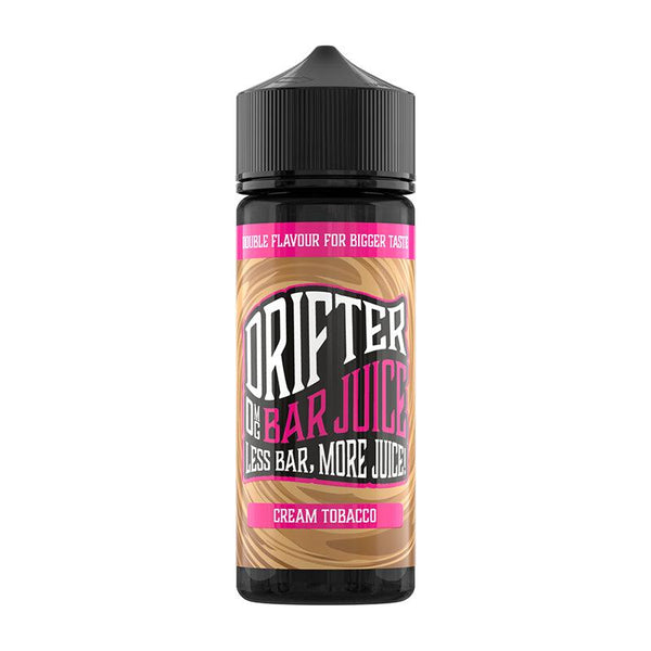 Drifter Bar Juice - Cream Tobacco 100ml Shortfill Drifter Bar Juice - Cream Tobacco 100ml Shortfill - Default Title | Free UK Delivery | Lincolnshire Vapours