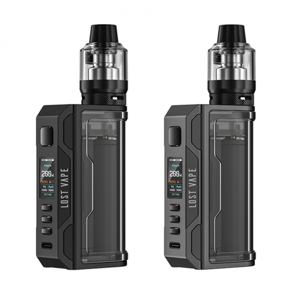 Lost Vape Thelema Quest 200W Kit Lost Vape Thelema Quest 200W Kit - Sierra Blue Carbon Fiber | Free UK Delivery | Lincolnshire Vapours