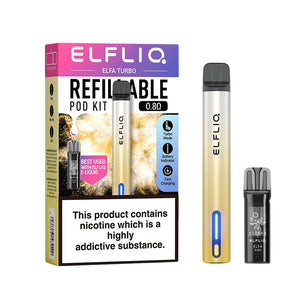 Elfliq Elfa Turbo Pod Kit | Lincolnshire Vapours