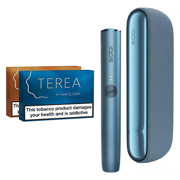 IQOS ILUMA Starter Kit IQOS ILUMA Starter Kit - Azure Blue | Free UK Delivery | Lincolnshire Vapours