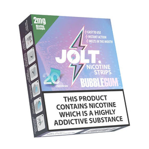 JOLT Nicotine Strips – Bubblegum 20PK | Lincolnshire Vapours