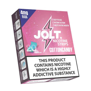 JOLT Nicotine Strips – Cotton Candy 20PK | Lincolnshire Vapours