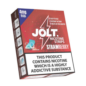 JOLT Nicotine Strips – Strawberry 20PK | Lincolnshire Vapours
