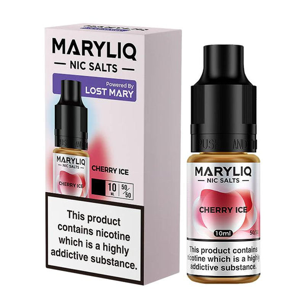 Lost Mary MARYLIQ - Cherry Ice Nic Salt 10ml Lost Mary MARYLIQ - Cherry Ice Nic Salt 10ml - 10mg | Free UK Delivery | Lincolnshire Vapours