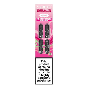 SKE Crystal 2400 4-In-1 Prefilled Pods (4 Pack) | Lincolnshire Vapours