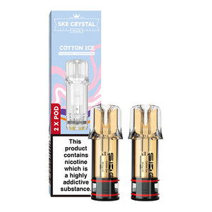 SKE Crystal Plus Prefilled Pods (2 Pack) | Lincolnshire Vapours