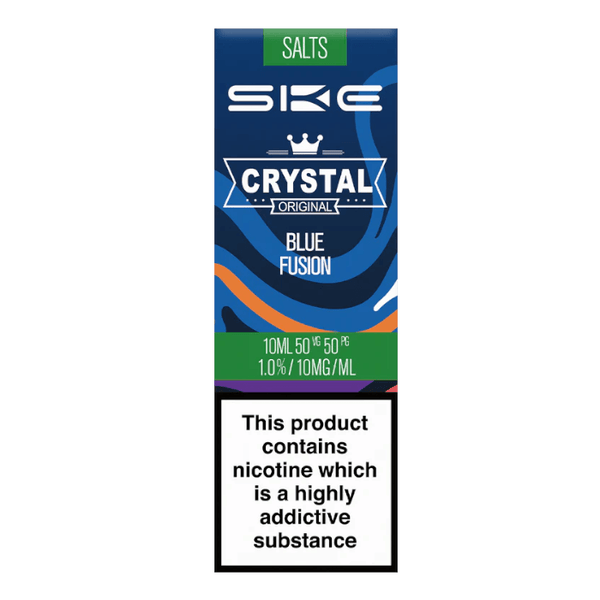SKE Crystal - Blue Fusion Nic Salt 10ml SKE Crystal - Blue Fusion Nic Salt 10ml - 10mg | Free UK Delivery | Lincolnshire Vapours