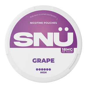 SNU Nicotine Pouches - Grape - 20PK | Lincolnshire Vapours