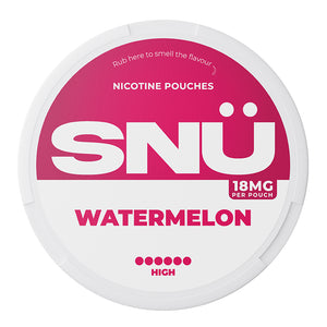 SNU Nicotine Pouches - Watermelon - 20PK | Lincolnshire Vapours