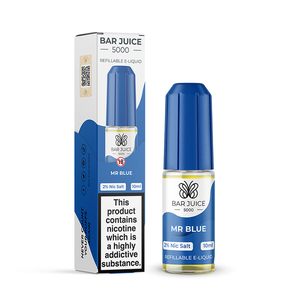 Bar Juice 5000 - Mr Blue Nic Salt 10ml Bar Juice 5000 - Mr Blue Nic Salt 10ml - undefined | Free UK Delivery | Lincolnshire Vapours