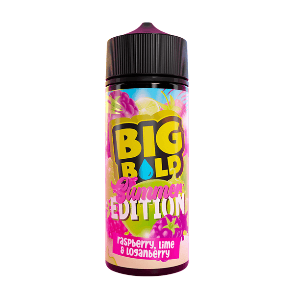 Big Bold Summer Edition - Raspberry, Lime & Loganberry 100ml Shortfill Big Bold Summer Edition - Raspberry, Lime & Loganberry 100ml Shortfill - undefined | Free UK Delivery | Lincolnshire Vapours