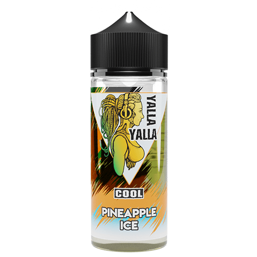 Yalla Yalla Cool - Pineapple Ice 100ml Shortfill Yalla Yalla Cool - Pineapple Ice 100ml Shortfill - undefined | Free UK Delivery | Lincolnshire Vapours