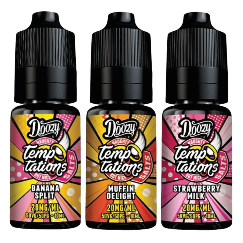 Doozy Temptations Nic Salt | Free UK Delivery | Lincolnshire Vapours