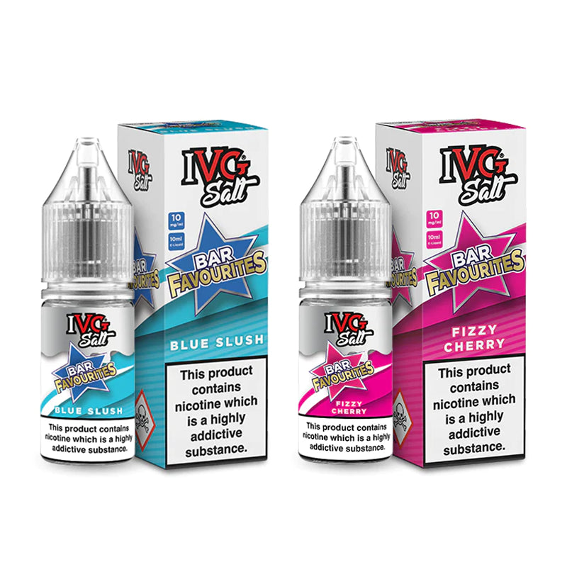 IVG Salt Bar Favourites | Free UK Delivery | Lincolnshire Vapours