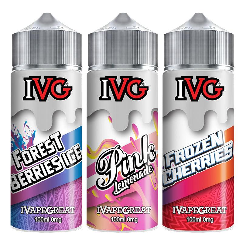 IVG 100ml Shortfill | Free UK Delivery | Lincolnshire Vapours
