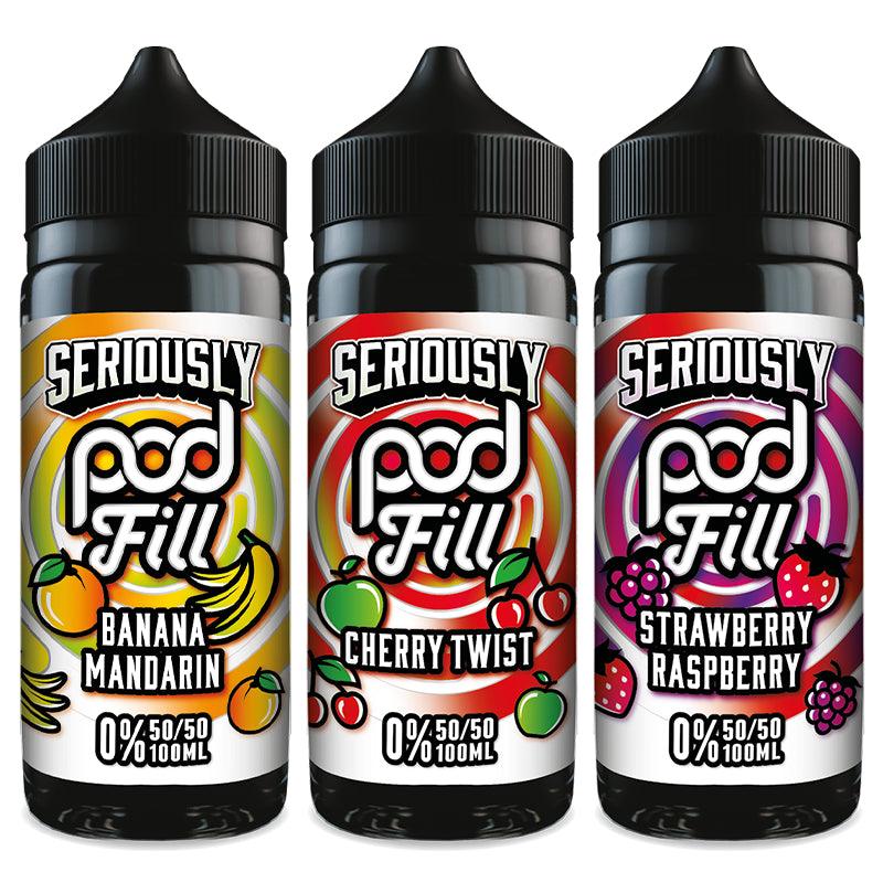 Seriously Pod Fill | Free UK Delivery | Lincolnshire Vapours