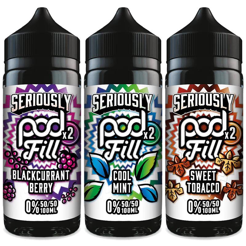 Seriously Pod Fill x2 | Free UK Delivery | Lincolnshire Vapours