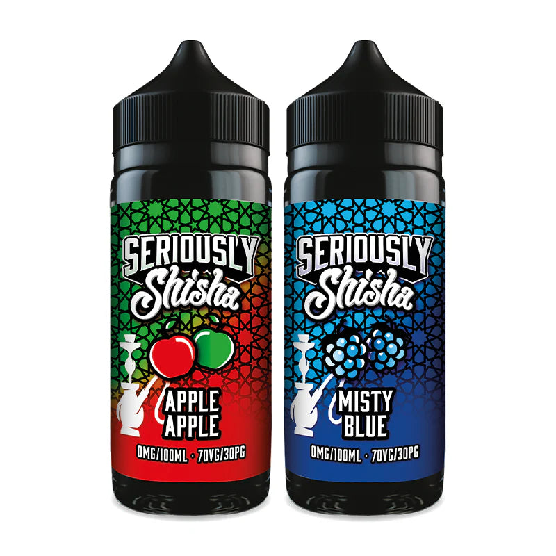 Seriously Shisha 100ml Shortfill | Free UK Delivery | Lincolnshire Vapours