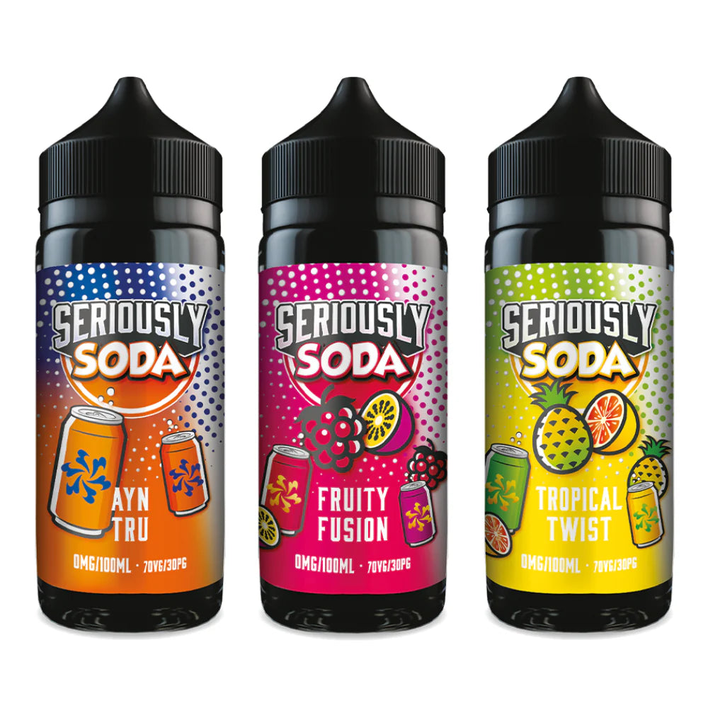 Seriously Soda | Free UK Delivery | Lincolnshire Vapours