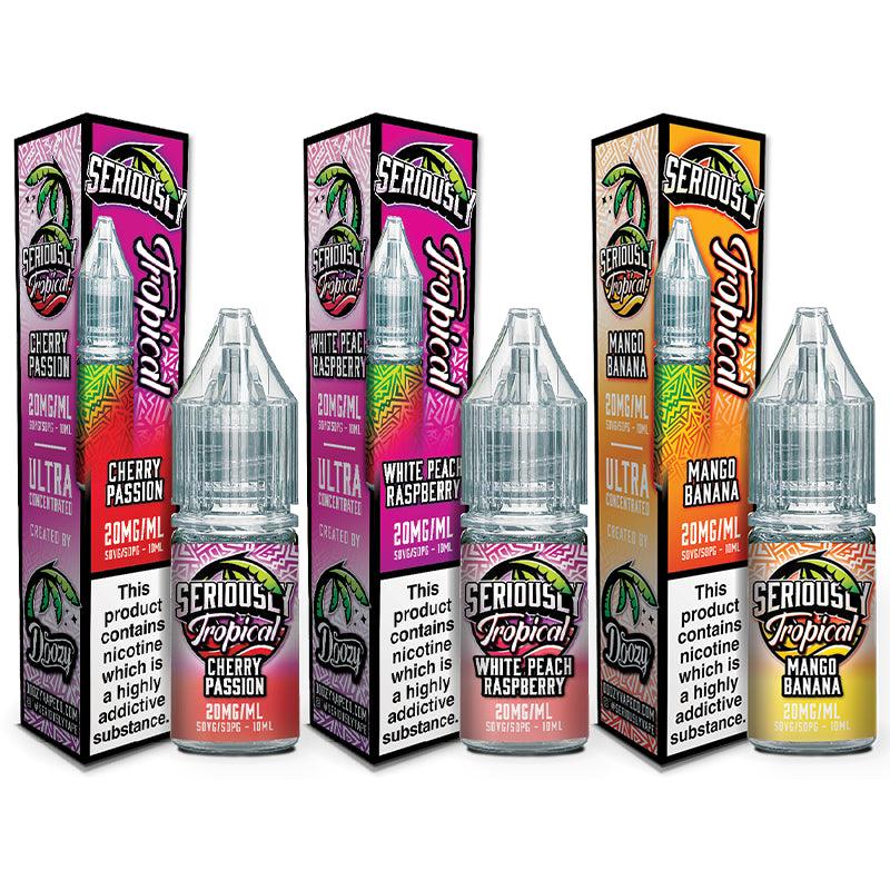 Seriously Tropical Nic Salts | Free UK Delivery | Lincolnshire Vapours
