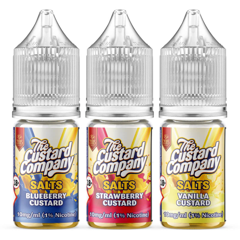 The Custard Company Salts | Free UK Delivery | Lincolnshire Vapours