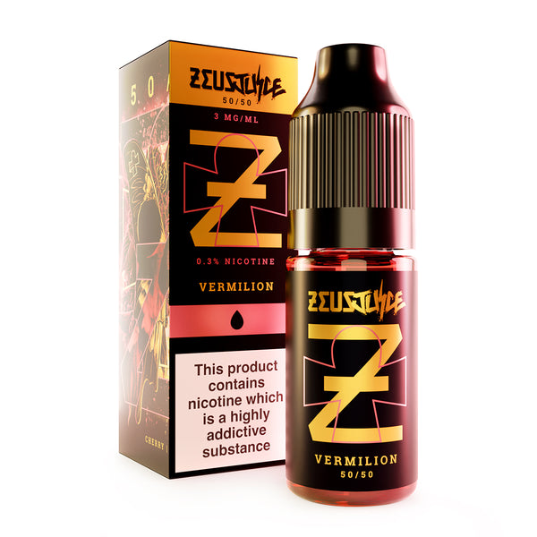 Zeus Juice - Vermilion 10ml | Free UK Delivery | Lincolnshire Vapours