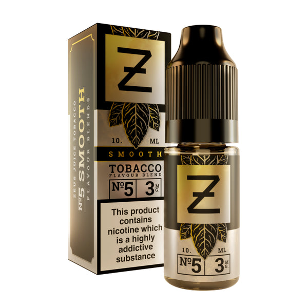 Zeus Juice - Smooth Tobacco 10ml Zeus Juice - Smooth Tobacco 10ml - undefined | Free UK Delivery | Lincolnshire Vapours