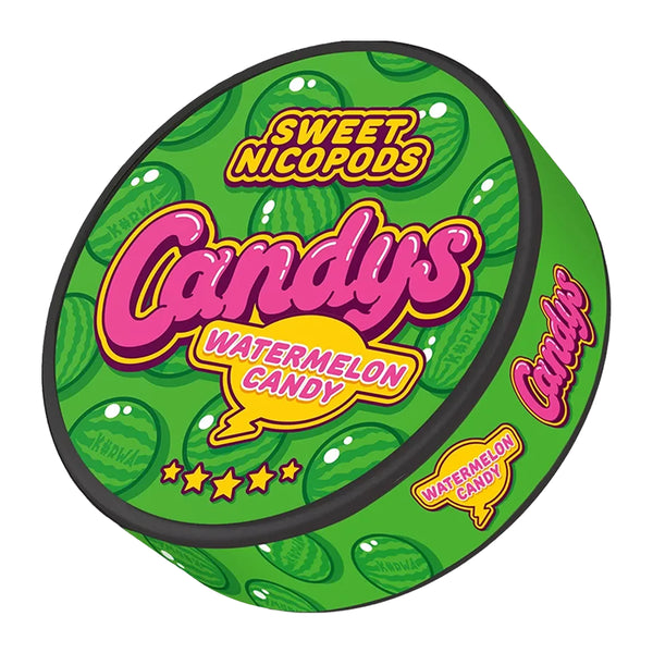 Candys 46.9mg Slim Nicotine Pouches - 20 Pouches - Watermelon Candy