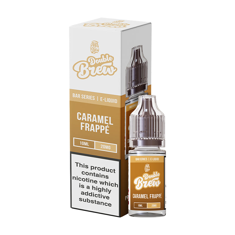 Double Brew Bar Series - Caramel Frappe Nic Salt 10ml