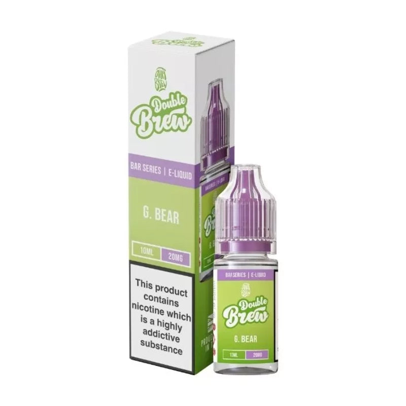 Double Brew Bar Series - G. Bear Nic Salt 10ml