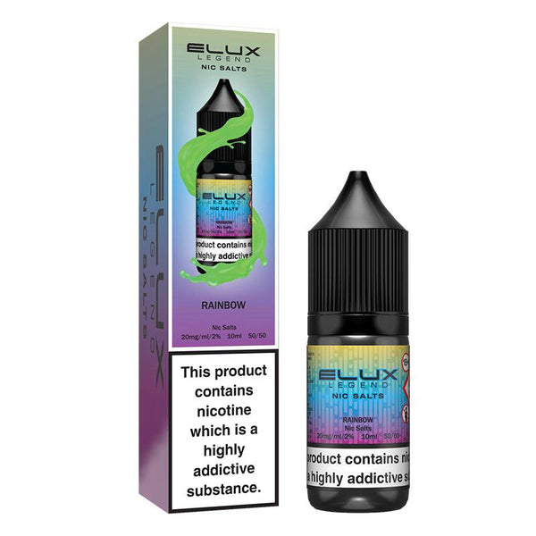 Elux Legend Nic Salts - Rainbow 10ml Elux Legend Nic Salts - Rainbow 10ml - 10mg | Free UK Delivery | Lincolnshire Vapours