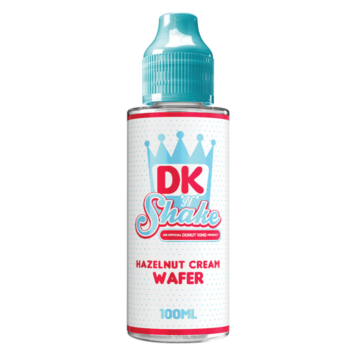 DK 'N' Shake - Hazelnut Cream Wafer 100ml Shortfill | Free UK Delivery | Lincolnshire Vapours