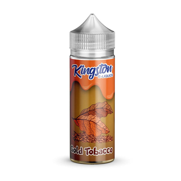 Kingston Tobacco - Gold Tobacco 100ml Shortfill Kingston Tobacco - Gold Tobacco 100ml Shortfill - Default Title | Free UK Delivery | Lincolnshire Vapours