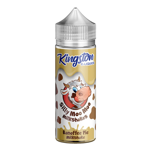 Kingston Silly Moo Moo - Banoffee Pie 100ml Shortfill