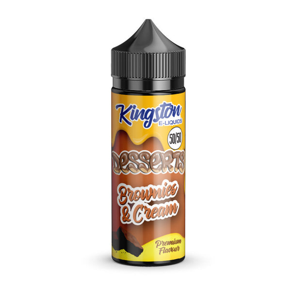 Kingston 50/50 - Brownies & Cream 100ml Shortfill