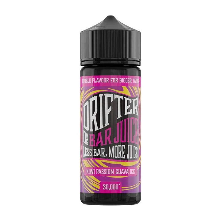 Drifter Bar Juice - Kiwi Passion Guava Ice 100ml Shortfill | Free UK Delivery | Lincolnshire Vapours