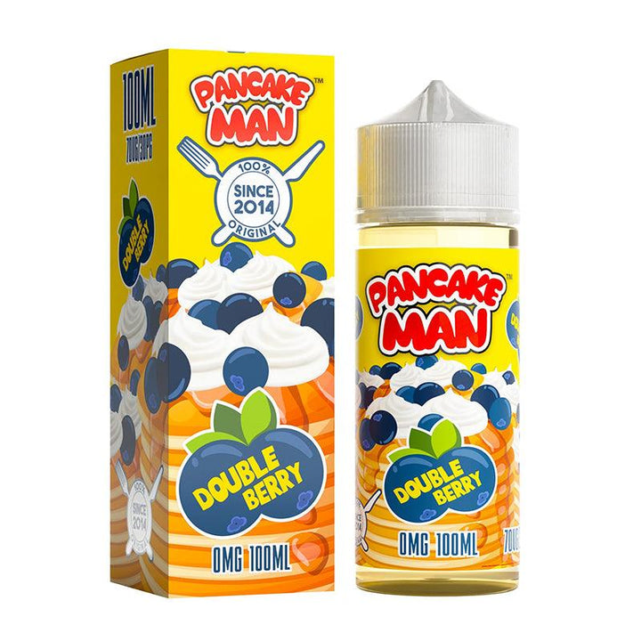 Pancake Man - Double Berry 100ml Shortfill | Free UK Delivery | Lincolnshire Vapours