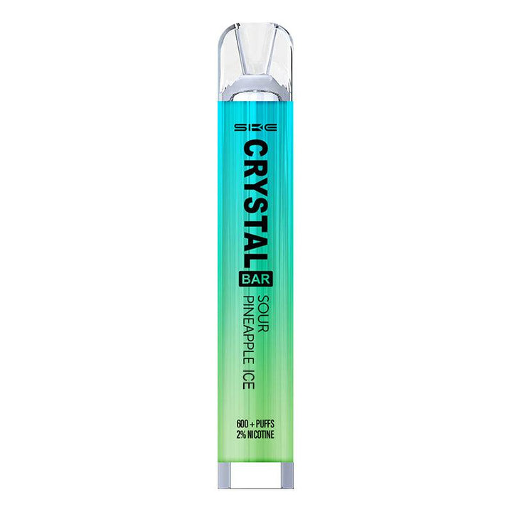 SKE Crystal Bar - Sour Pineapple Ice Disposable Vape | Free UK Delivery | Lincolnshire Vapours