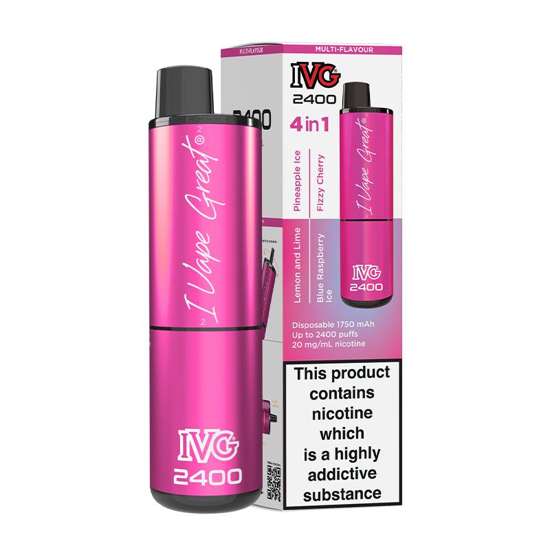 IVG 2400 - Multi Flavour Special Edition Disposable Vape – Lincolnshire ...