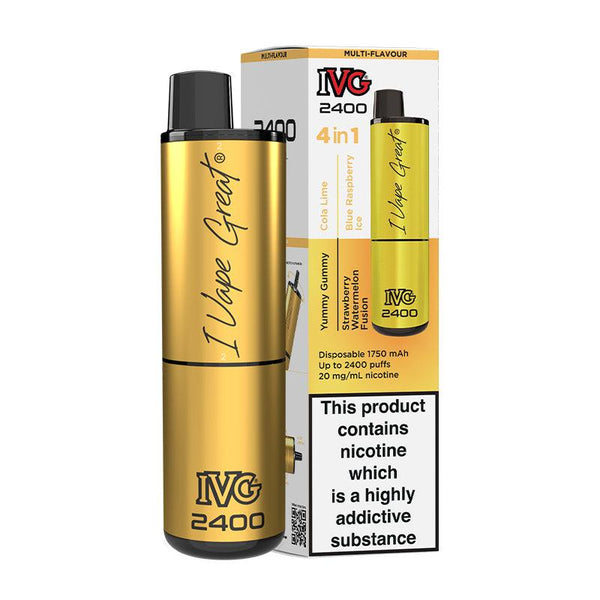 IVG 2400 - Multi Flavour Summer Edition Disposable Vape | Free UK Delivery | Lincolnshire Vapours