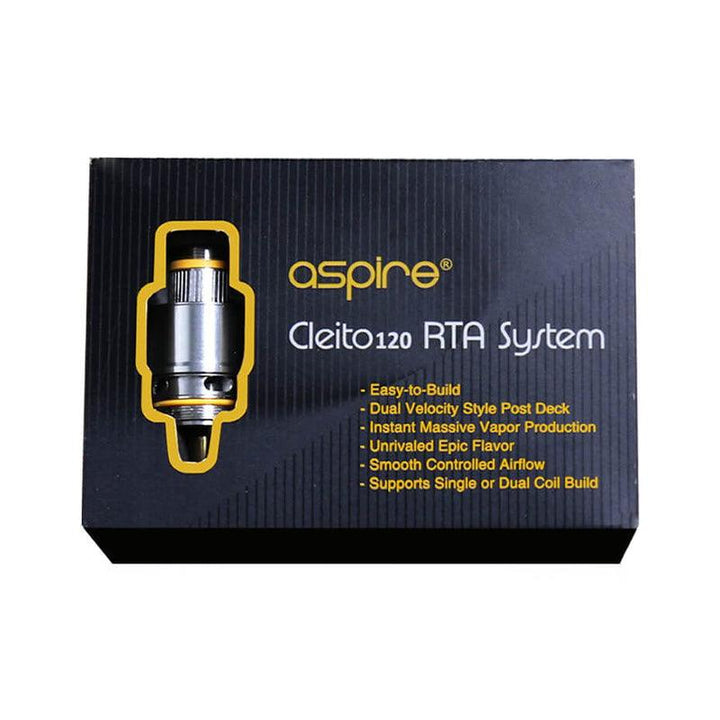 Aspire Cleito 120 RTA System | Free UK Delivery | Lincolnshire Vapours