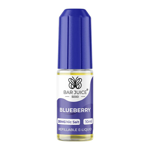 Bar Juice 5000 - Blueberry Nic Salt 10ml | Free UK Delivery | Lincolnshire Vapours