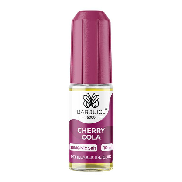 Bar Juice 5000 - Cherry Cola Nic Salt 10ml | Free UK Delivery | Lincolnshire Vapours