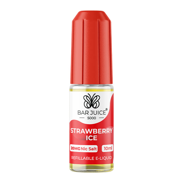 Bar Juice 5000 - Strawberry Ice Nic Salt 10ml | Free UK Delivery | Lincolnshire Vapours