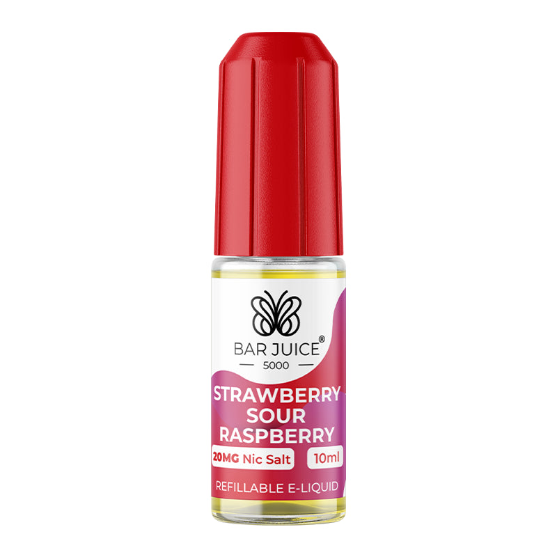 Bar Juice 5000 - Strawberry Sour Raspberry Nic Salt 10ml | Lincolnshire Vapours