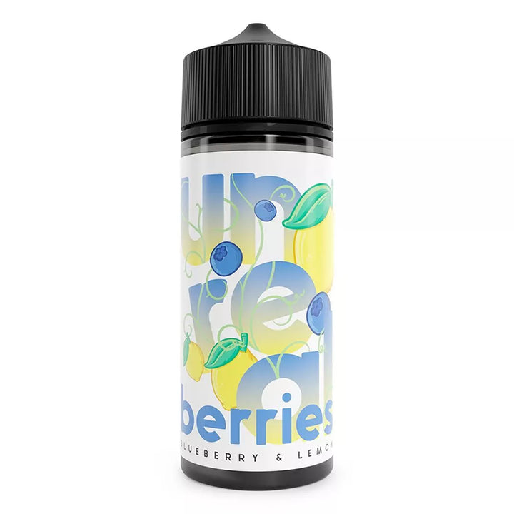 Unreal Berries - Blueberry & Lemon 100ml Shortfill | Free UK Delivery | Lincolnshire Vapours