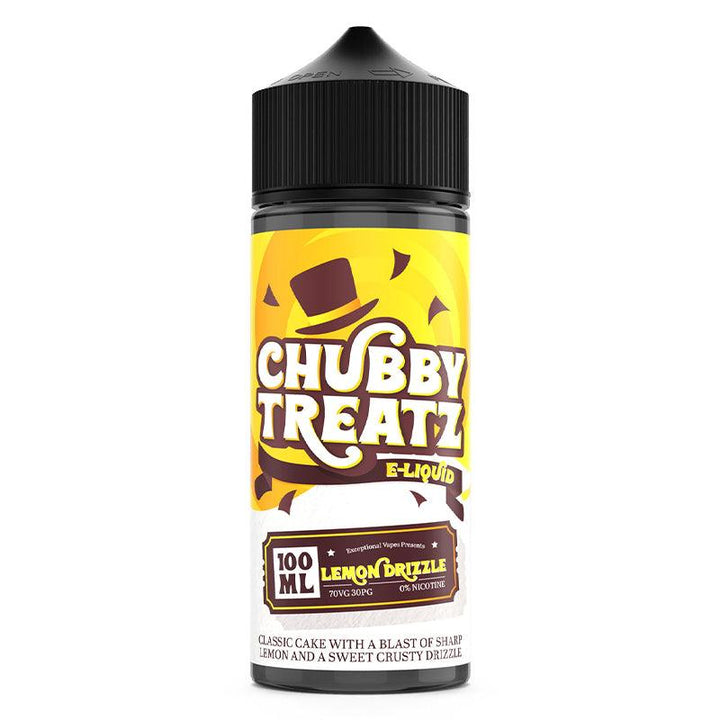 Chubby Treatz - Lemon Drizzle 100ml Shortfill Chubby Treatz - Lemon Drizzle 100ml Shortfill - Default Title | Free UK Delivery | Lincolnshire Vapours