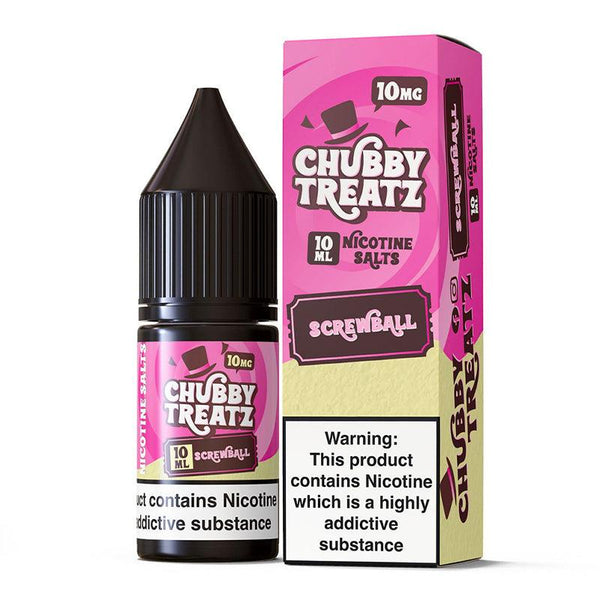 Chubby Treatz - Screwball Nic Salt 10ml | Free UK Delivery | Lincolnshire Vapours